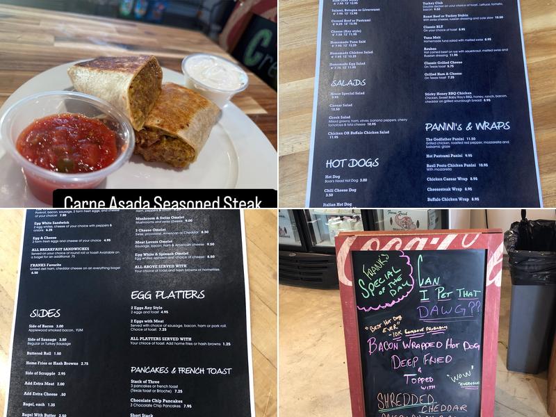 Franks Deli & Farm Market Menu