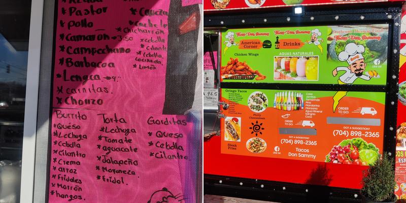 Tacos Don Sammy #2 Menu