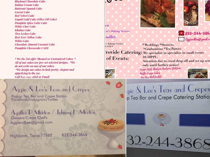 Aggie & Lee's Pretzels Micro Bakery Menu