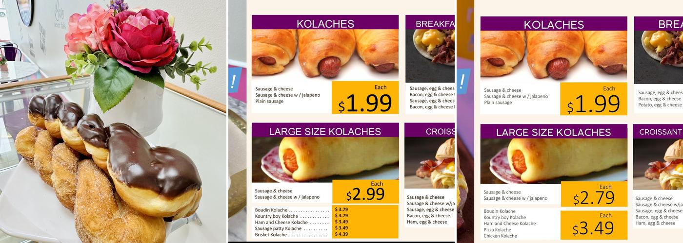 Dulce Donuts Menu