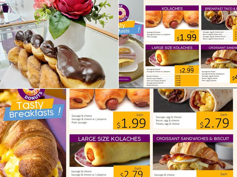 Dulce Donuts Menu