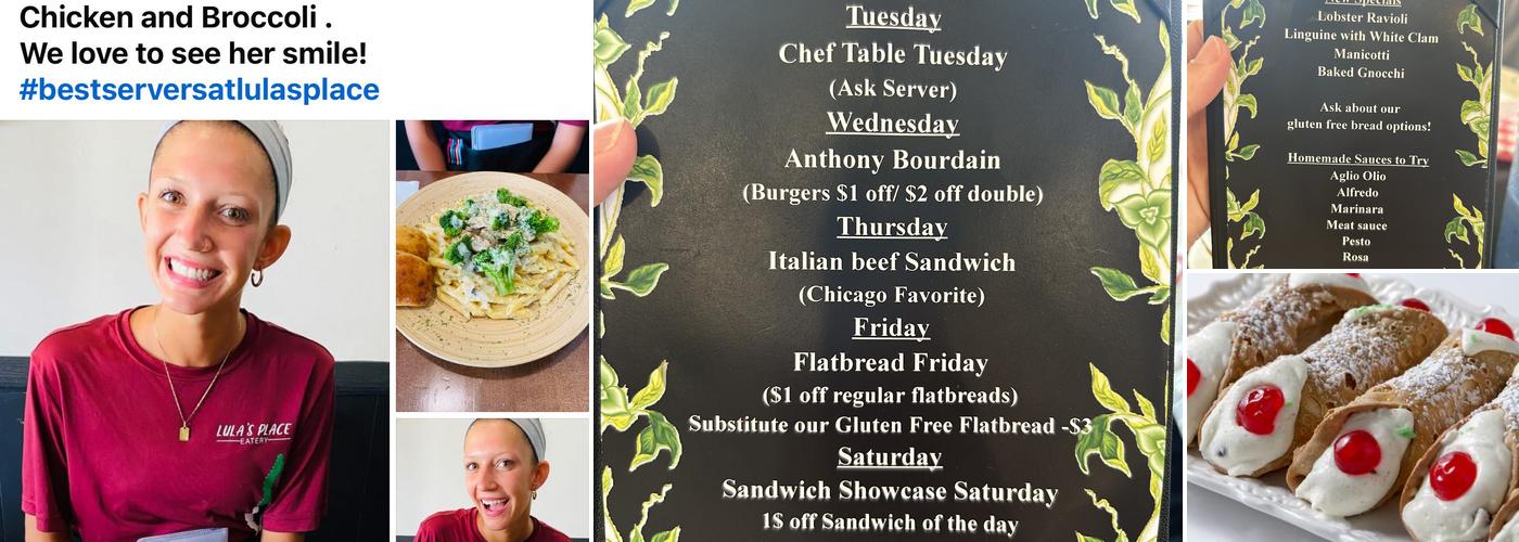 Lula's Place Eatery Menu