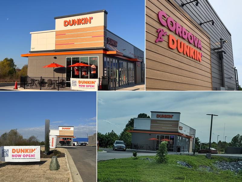 Dunkin' 1241 N Houston Levee Rd, Cordova