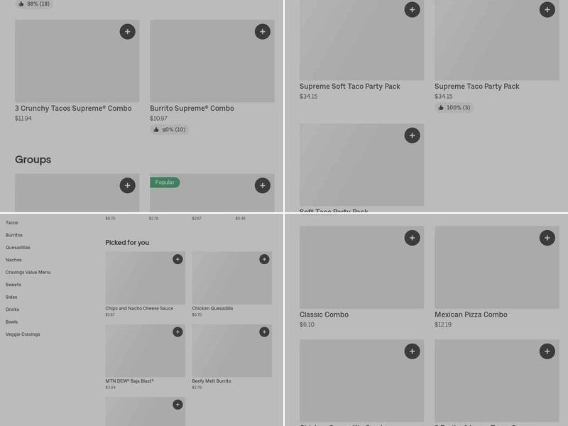 Taco Bell Menu