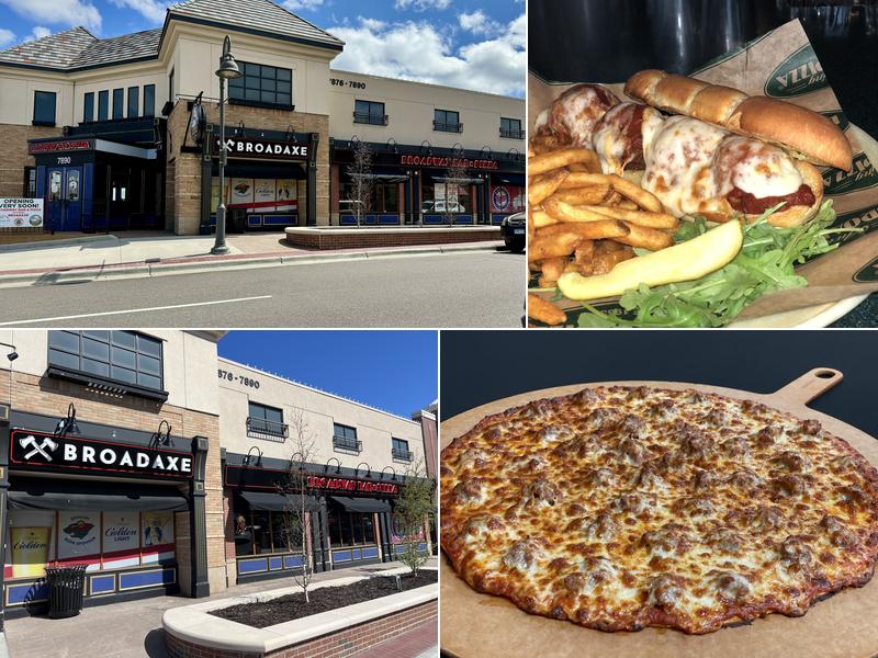 Broadway Bar & Pizza with Broadaxe