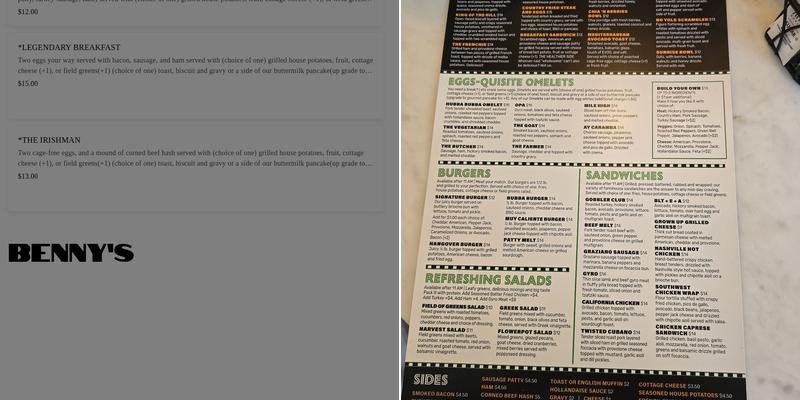 Flip’N Jacks Pancake House & Eatery Menu