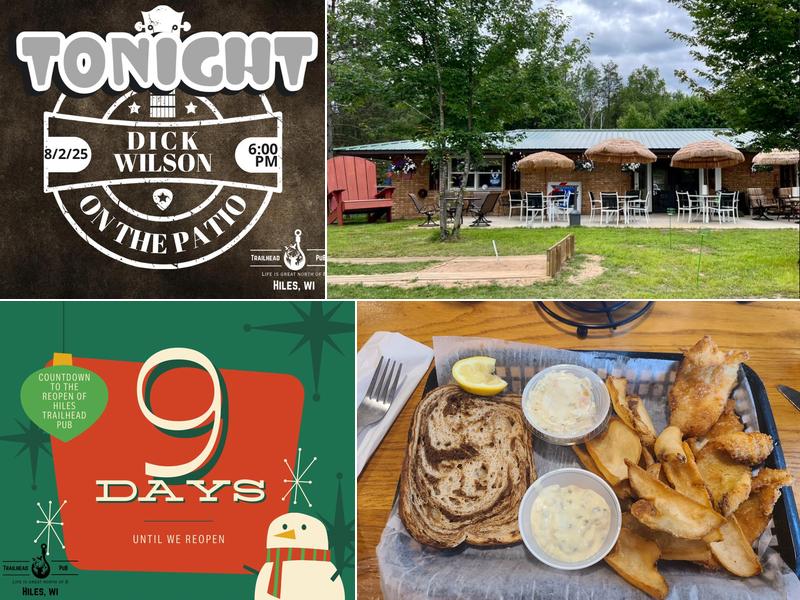 Hiles Trailhead Pub 9245 WI-32, Hiles