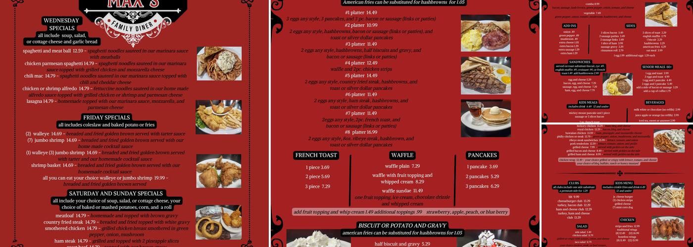 Max's Menu