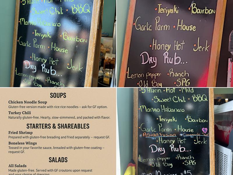 Sauced Menu