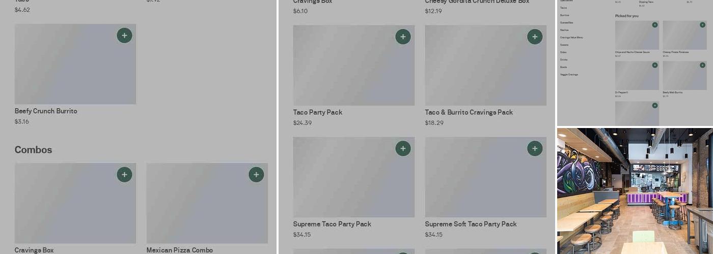 Taco Bell Menu