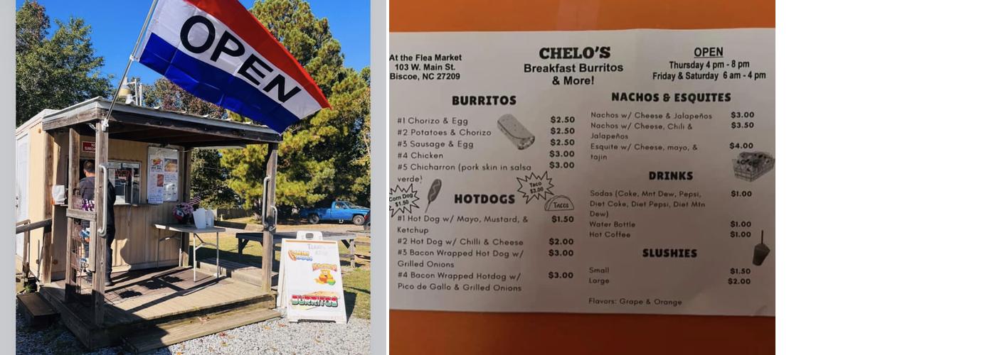 Biscoe Chelo's Kitchen