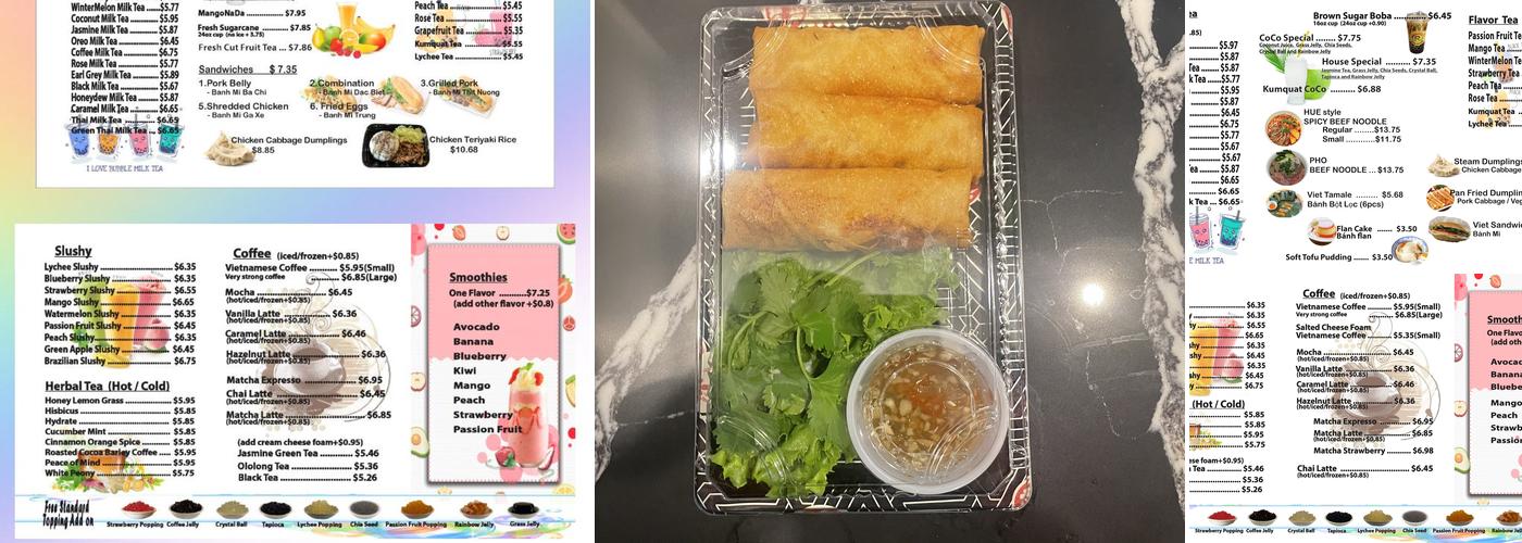 BÚN BÒ HUẾ Menu