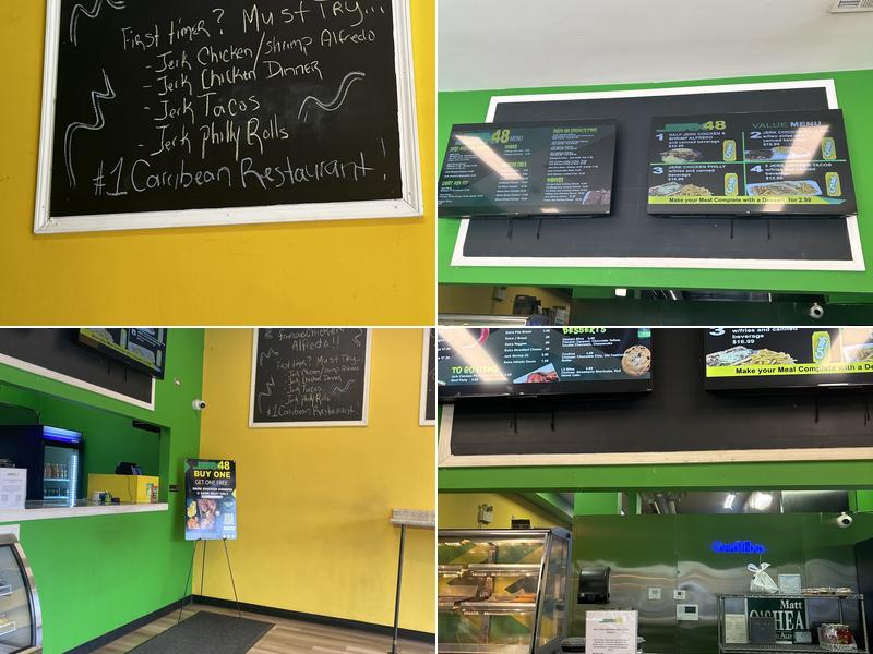 Jerk 48 Beverly Menu