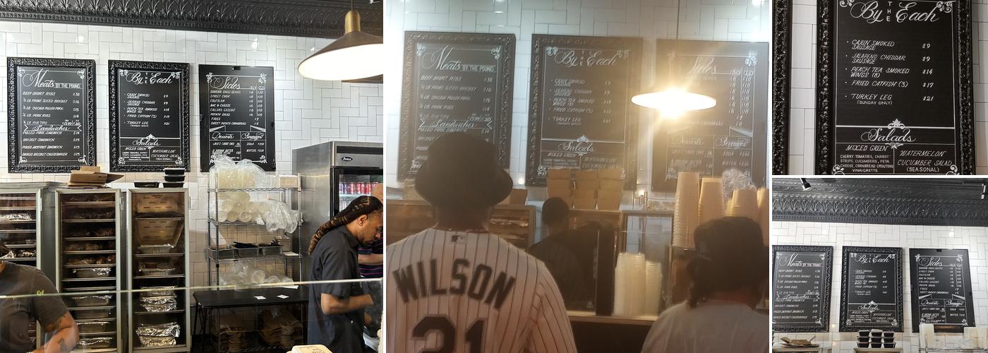 Sanders BBQ Supply Co Menu