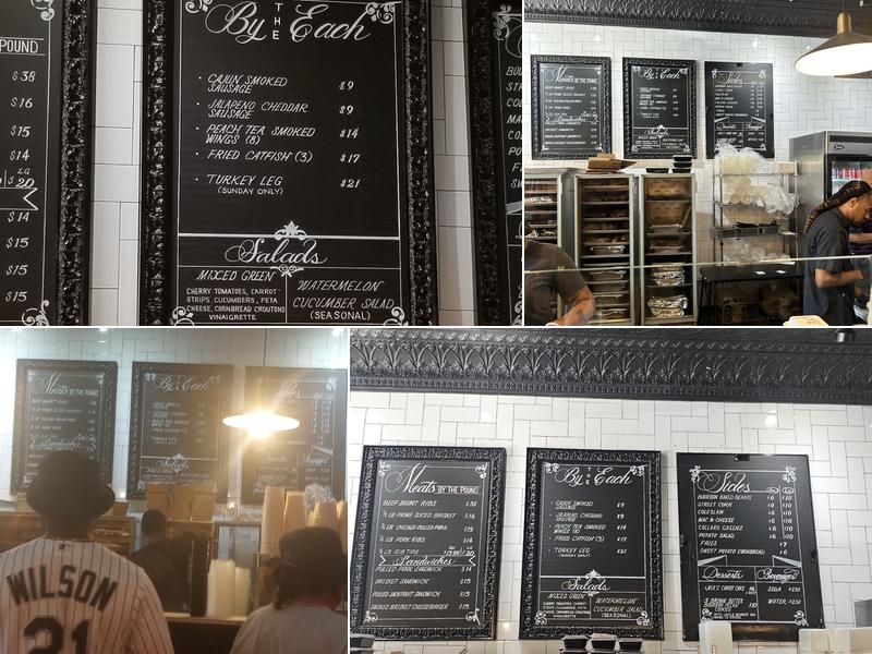 Sanders BBQ Supply Co Menu