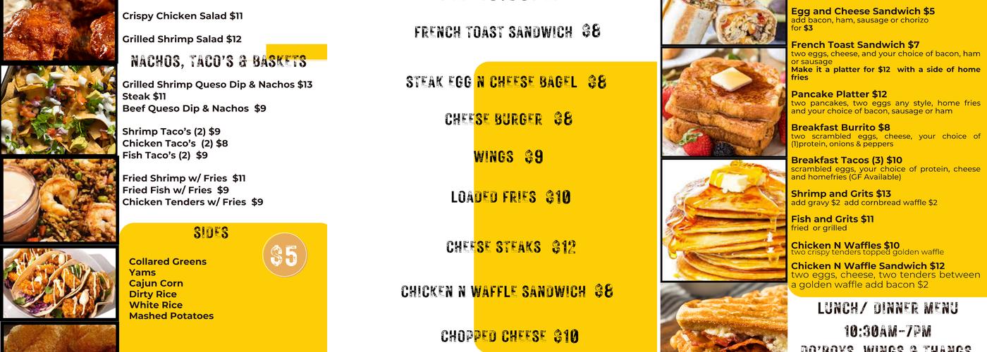 Jook Box Eats Menu