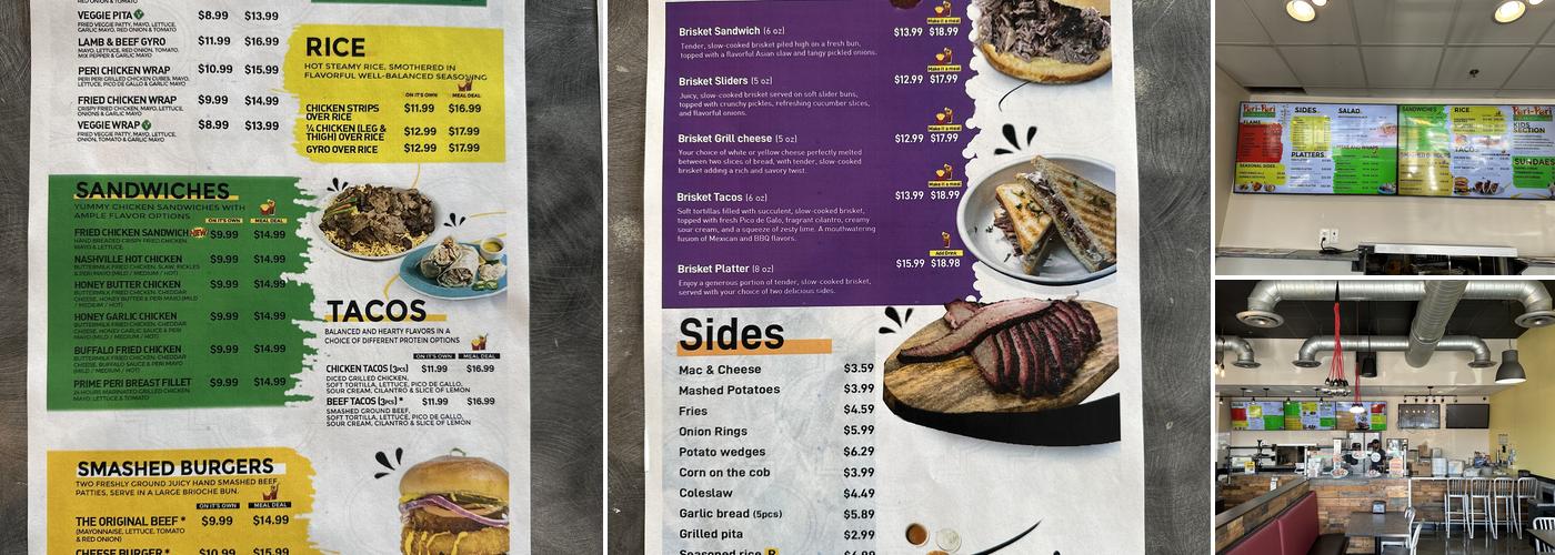 Peri peri original Menu