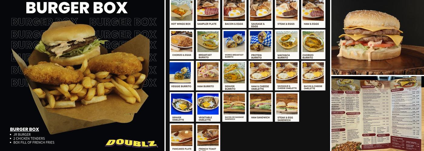 Doublz Menu
