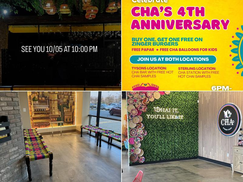 CHA Street Food (Sterling) 45633 Dulles Eastern Plaza #100, Sterling