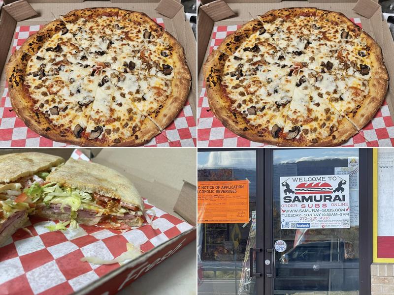 Samurai Subs & Pizza 6048 US-220, Linden