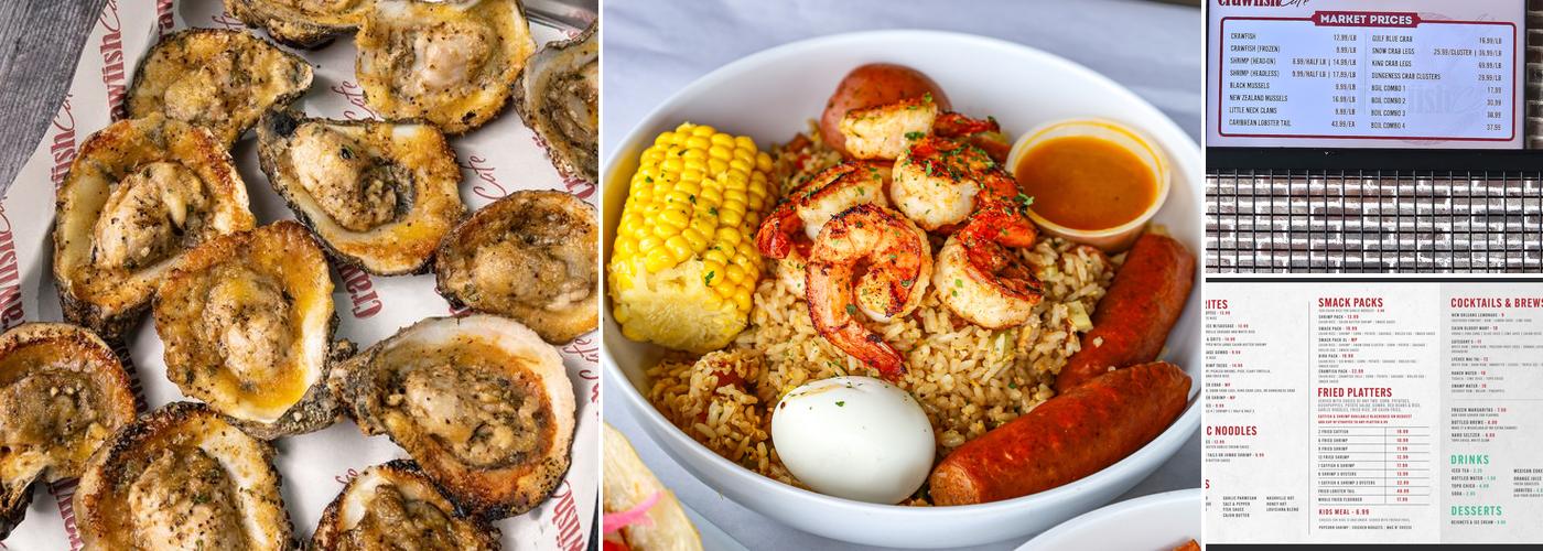 Crawfish Cafe Menu