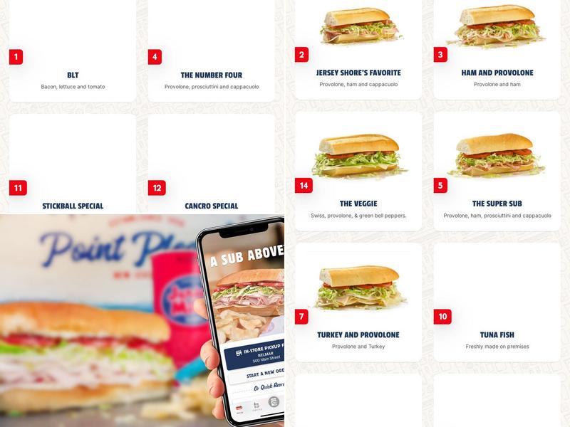 Jersey Mike's Subs Menu