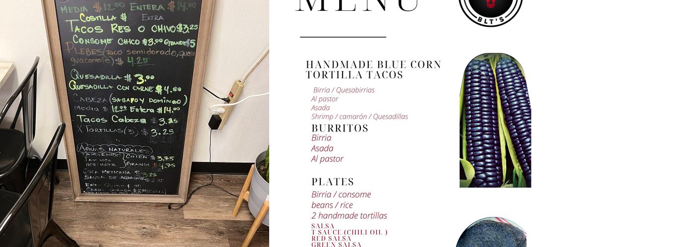 Birria estilo sinaloa Menu