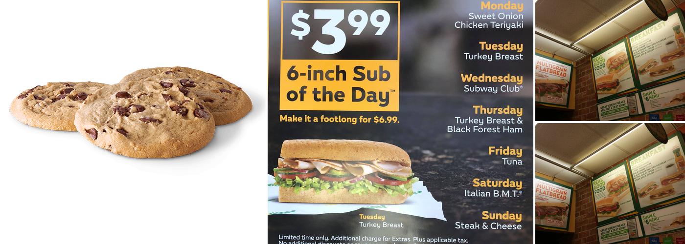 Subway Menu