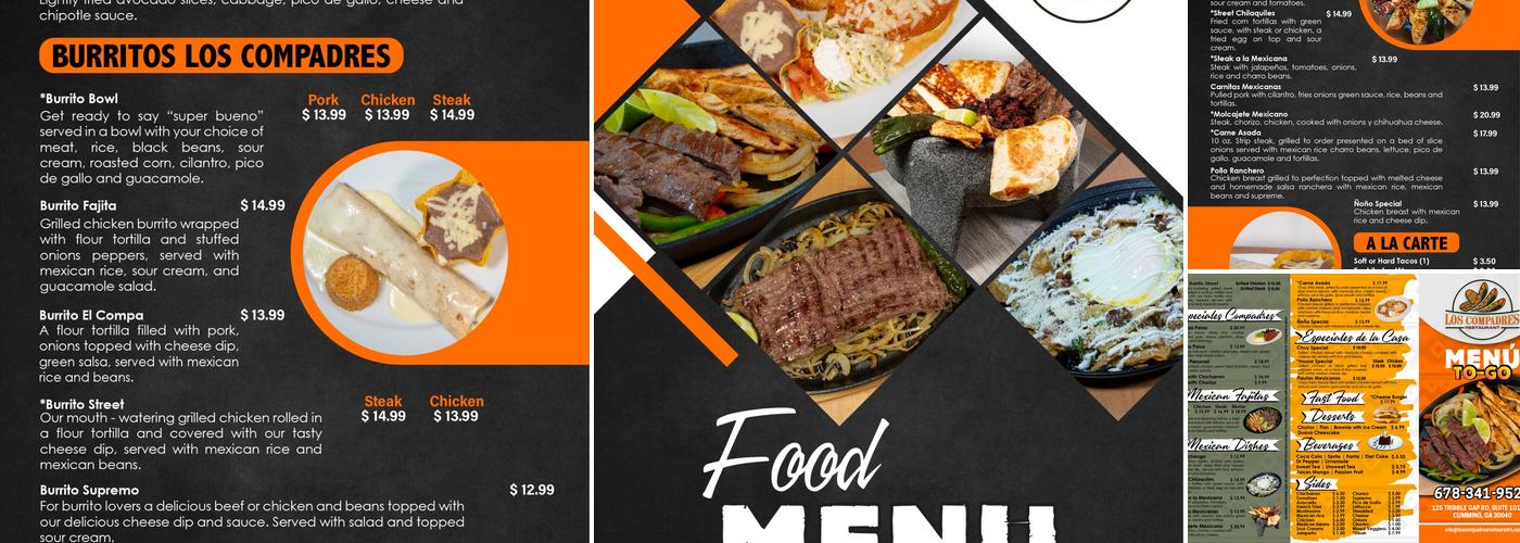 Los Compadres Restaurant Menu