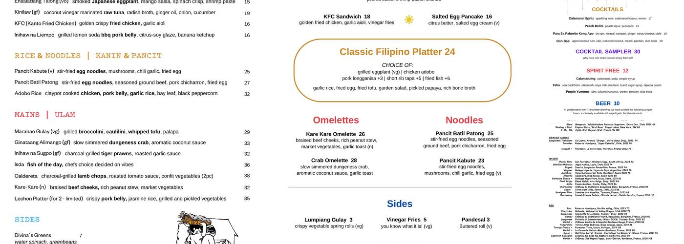 Naks Menu
