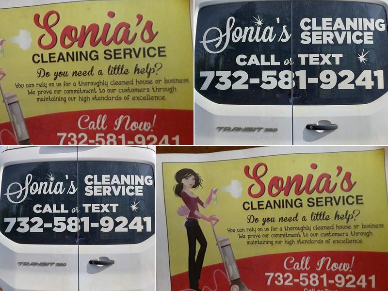 Sonia's cleaning service