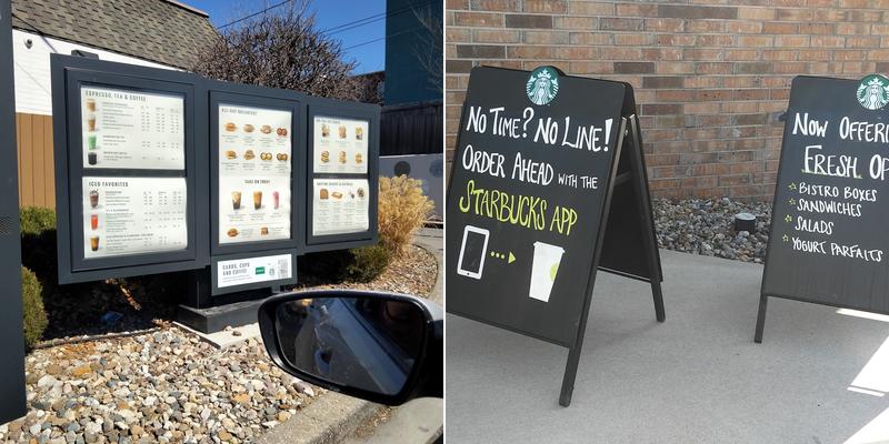 Starbucks Menu