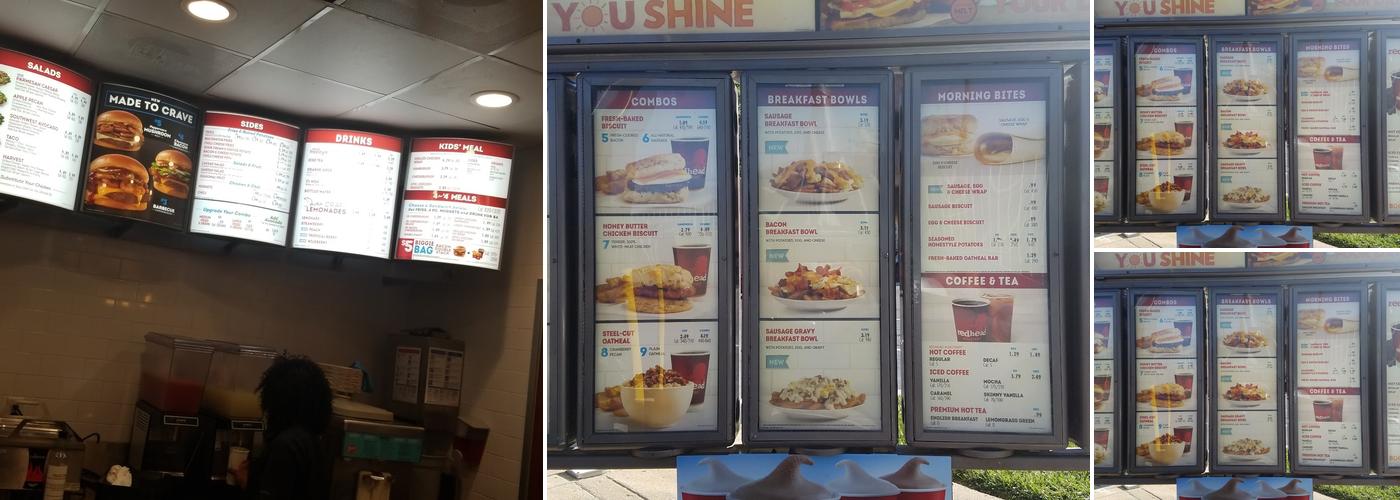 Wendy's Menu