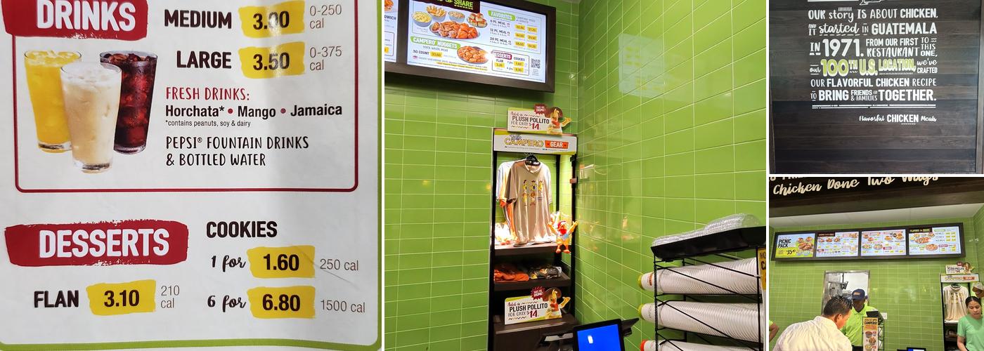 Pollo Campero Menu