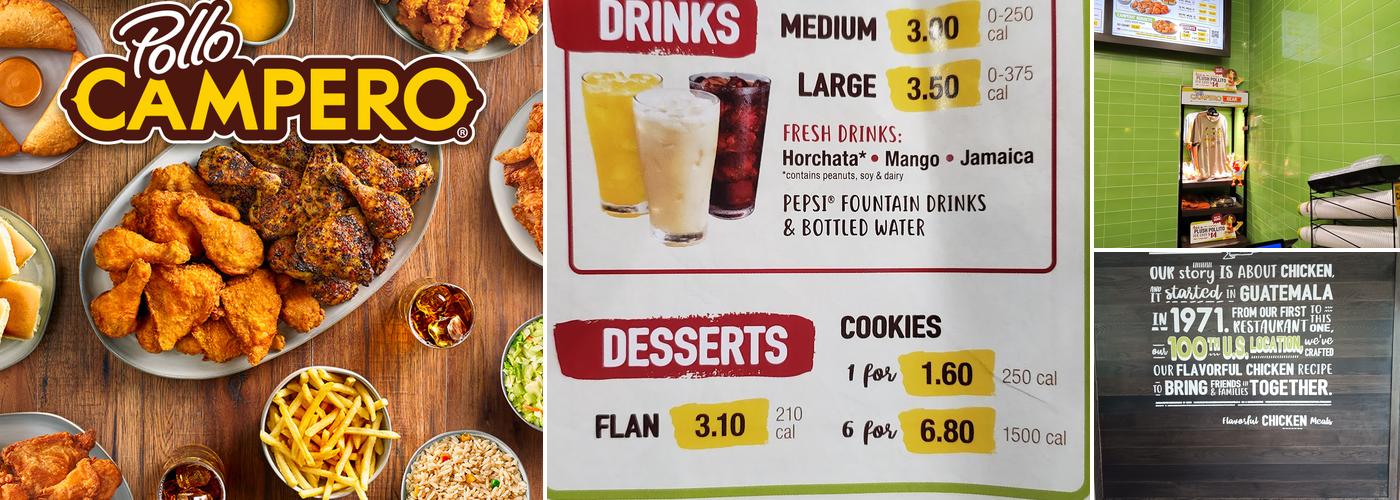 Pollo Campero Menu