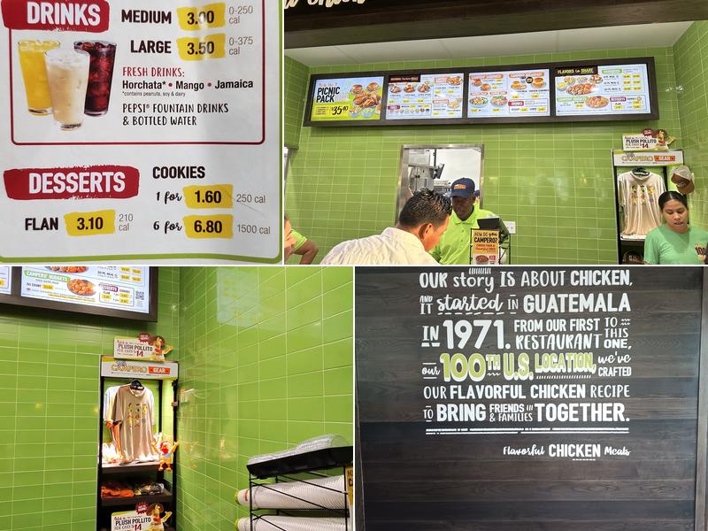 Pollo Campero Menu