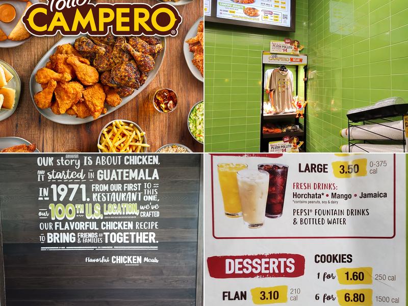 Pollo Campero Menu