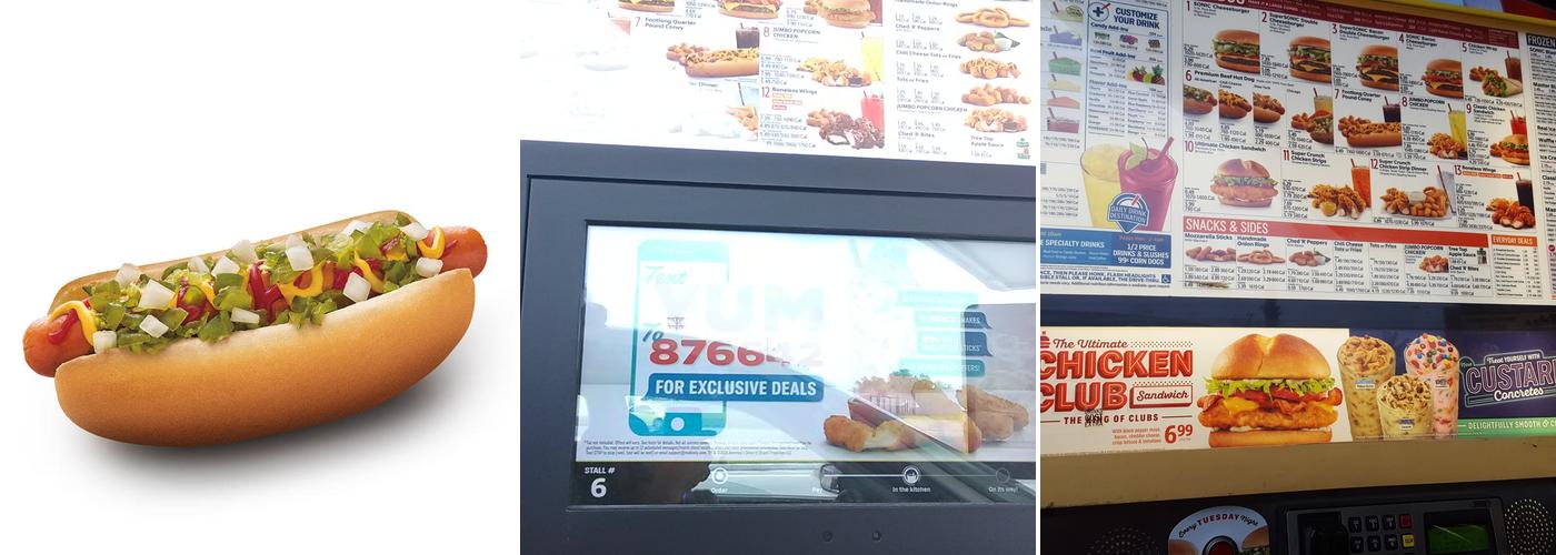 Sonic Drive-In Menu