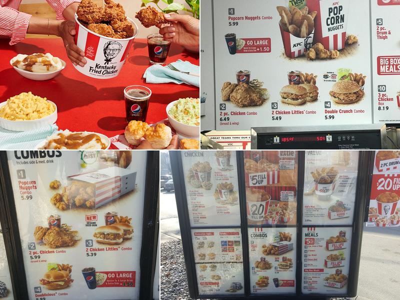 KFC Menu
