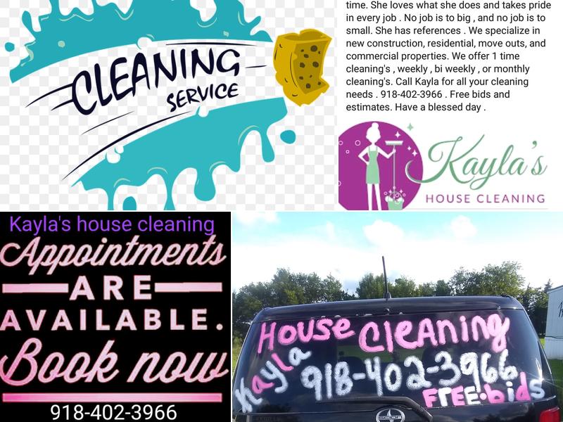 Kayla's cleaning service