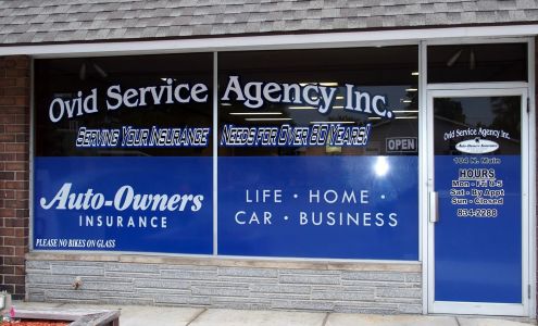 Ovid Service Agency Inc 104 N Main St, Ovid Michigan 48866