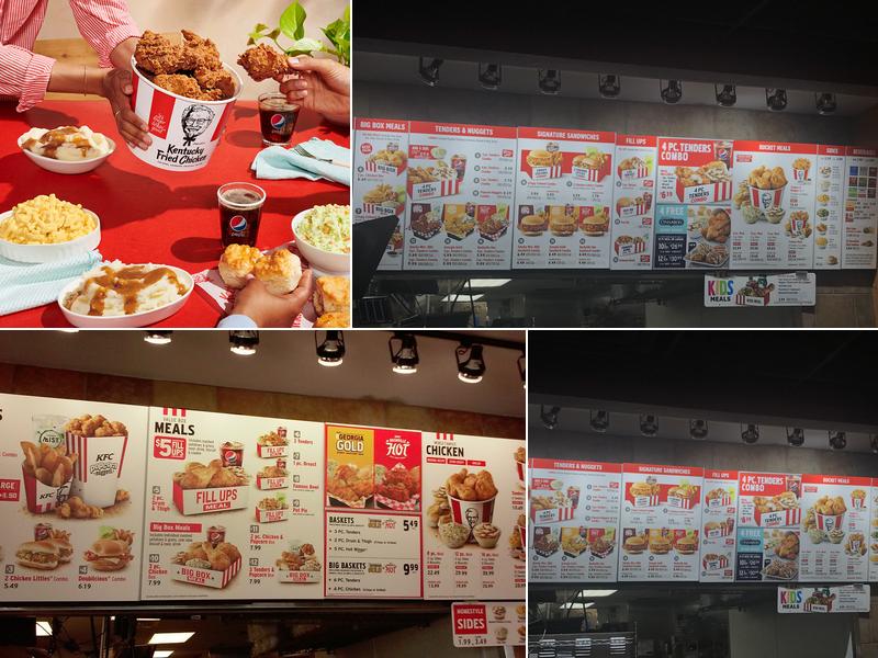 KFC Menu