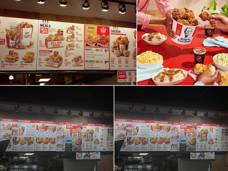 KFC Menu