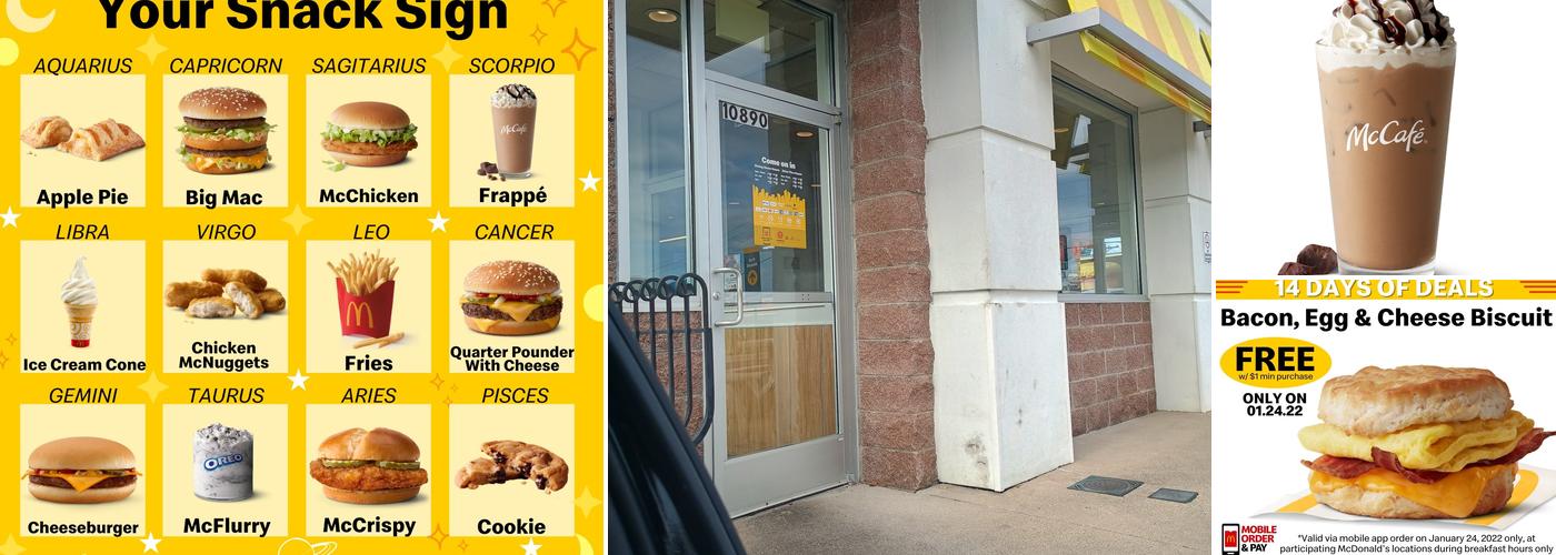 McDonald's Menu