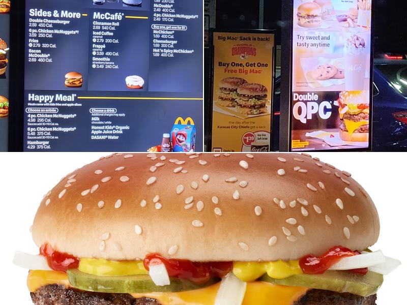 McDonald's Menu