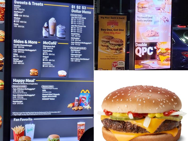 McDonald's Menu