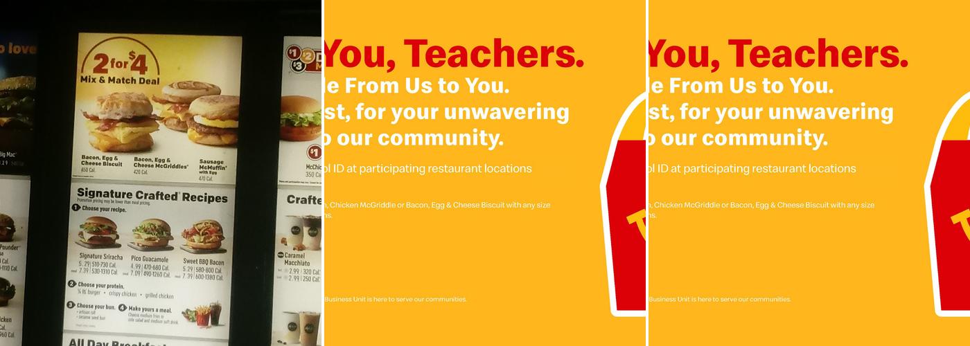 McDonald's Menu
