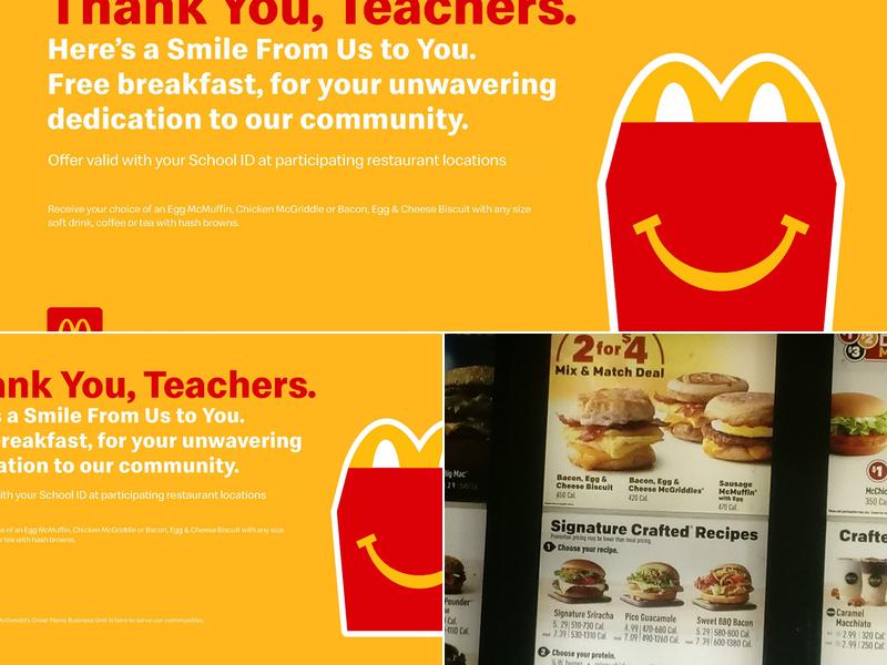 McDonald's Menu