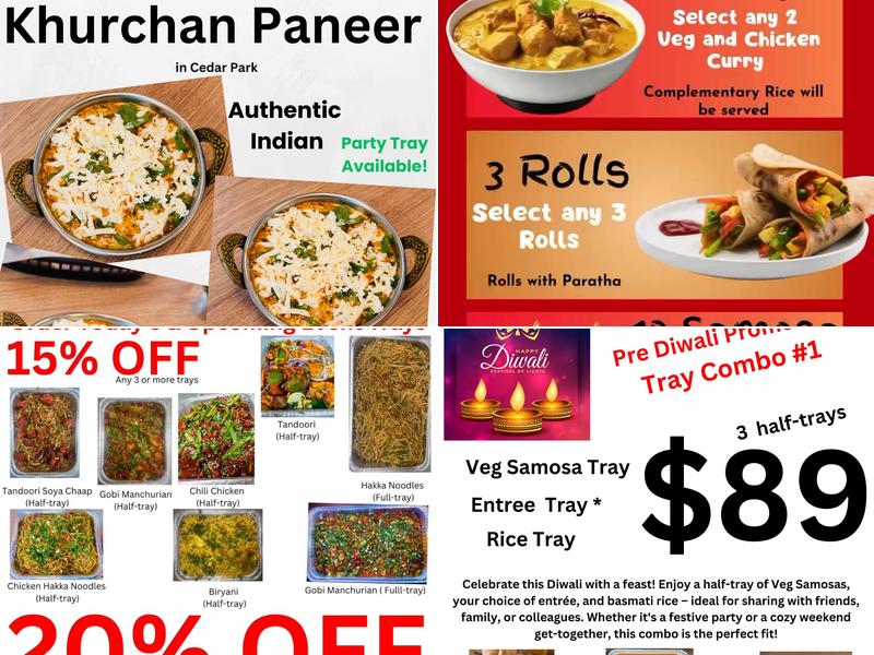 Angeethi Flame Fine Indian Bistro Menu