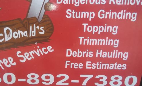 Mc Donald's Tree Services